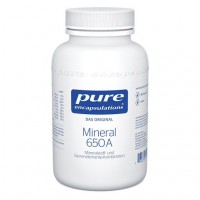 Комплекс минералов и микроэлементов PURE ENCAPSULATIONS Mineral 650A Kapseln 180 шт Pro medico